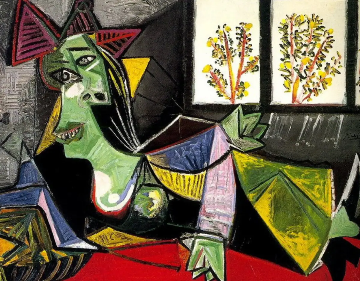 woman lengthened on a sofa (dora maar) picasso for pttechnique chapter 2 sci foundation (1)